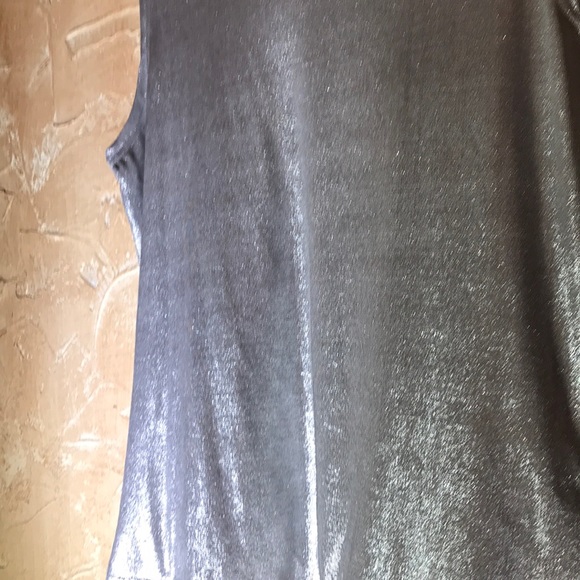Berek Gray Silver Tank Top Shell Large - Picture 3 of 5